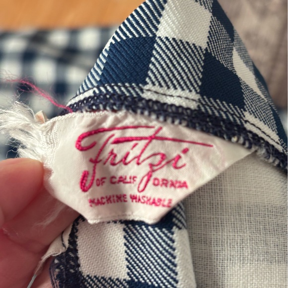 Vintage Fritzi Of California checkered pants - Picture 5 of 5